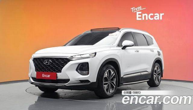 Hyundai Santafe из Кореи Encar