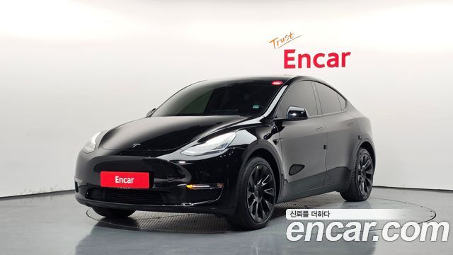 Tesla Model Y Long Range AWD — пробег 84 842 км — фото 1 из 5