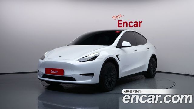 Tesla Model Y из Кореи Encar