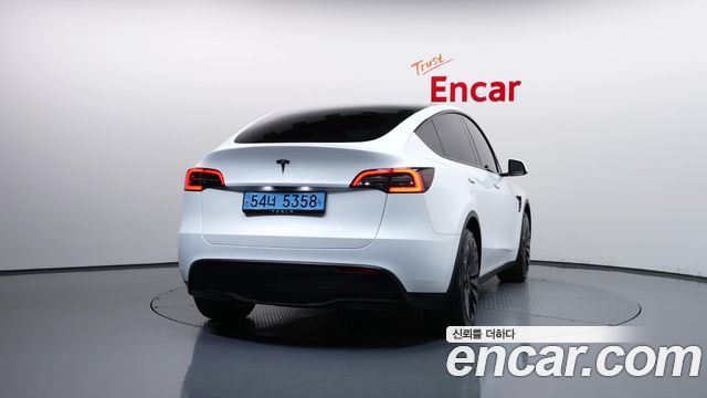 Tesla Model Y из Кореи Encar