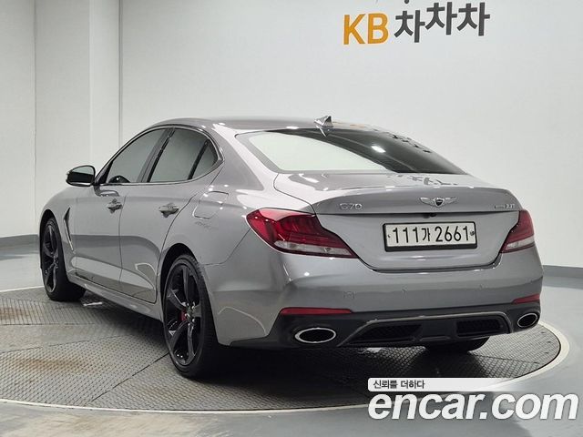 Genesis G70 3.3T Sport AWD Elite — пробег 121 924 км — фото 2 из 5