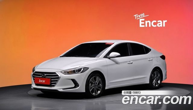 Hyundai AVANTE из Кореи Encar