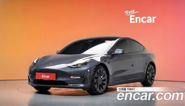 Tesla Model 3 из Кореи Encar