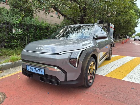 Kia EV3 Long Range 2WD Earth — пробег 514 км — фото 2 из 5