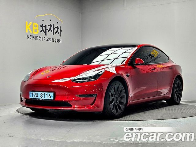 Tesla Model 3 из Кореи Encar