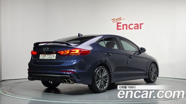 Hyundai AVANTE 1.6 Turbo Sport — пробег 71 651 км — фото 2 из 5