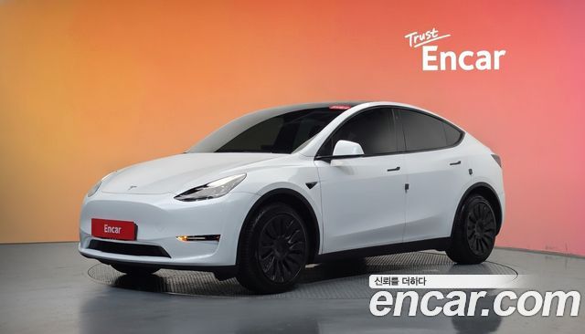 Tesla Model Y Long Range AWD — пробег 35 239 км — фото 1 из 5