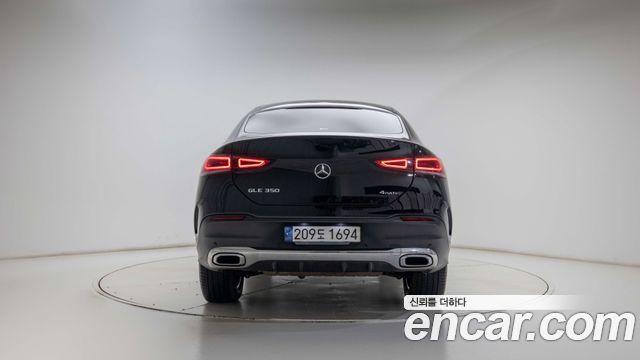 Mercedes-Benz GLE-Class GLE350e 4MATIC Coupe — пробег 117 546 км — фото 4 из 5