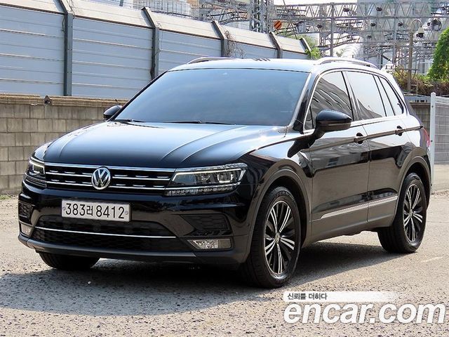 Volkswagen Tiguan из Кореи Encar