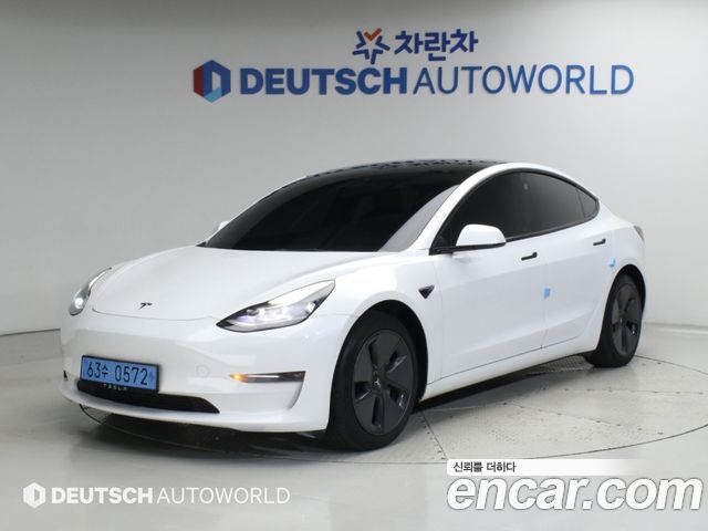Tesla Model 3 из Кореи Encar