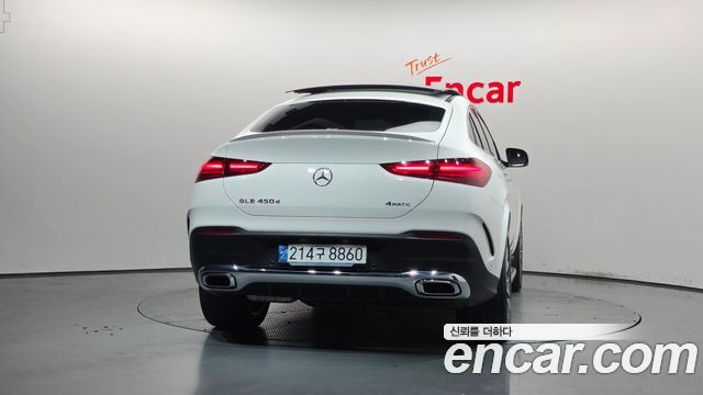 Mercedes-Benz GLE-Class GLE450d 4MATIC Coupe — пробег 25 501 км — фото 4 из 5