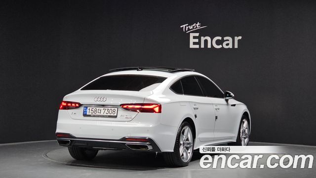 Audi A5 40 TFSI Quattro Sportback — пробег 32 196 км — фото 2 из 5