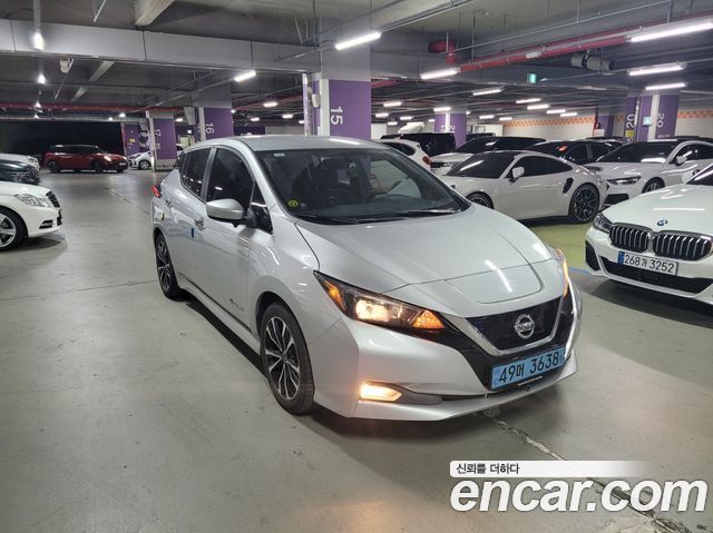 Nissan Leaf из Кореи Encar