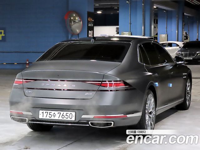 Genesis G90 Gasoline 3.5 Turbo e-S/C AWD — пробег 5 408 км — фото 4 из 5