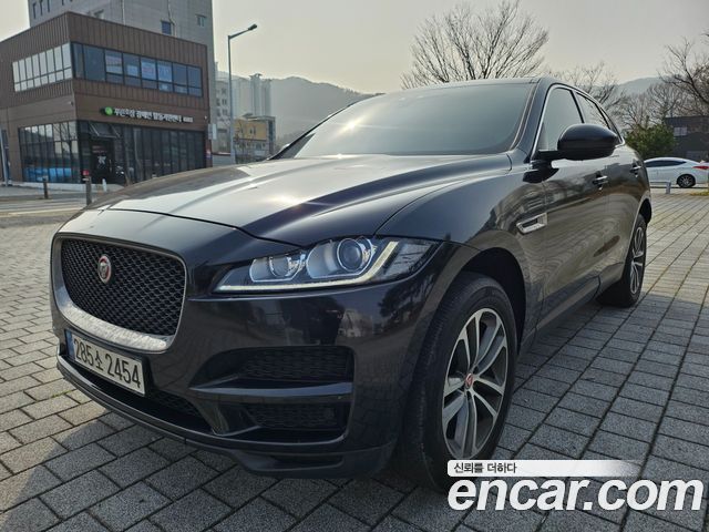 Jaguar F-PACE из Кореи Encar