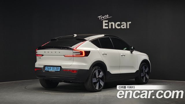 Volvo C40 из Кореи Encar