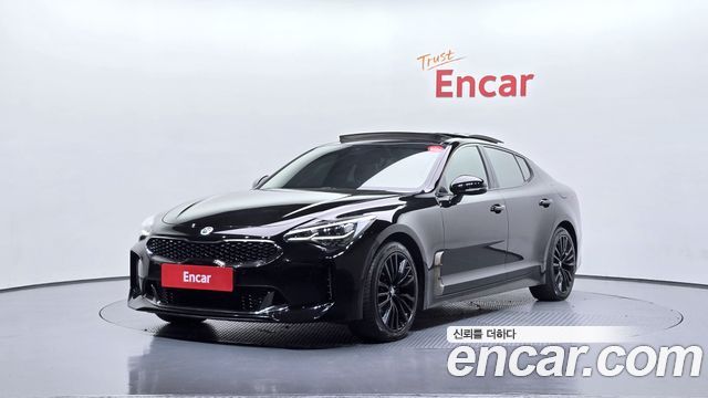 Kia Stinger из Кореи Encar