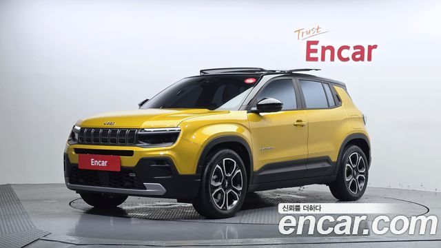 Jeep Avenger из Кореи Encar