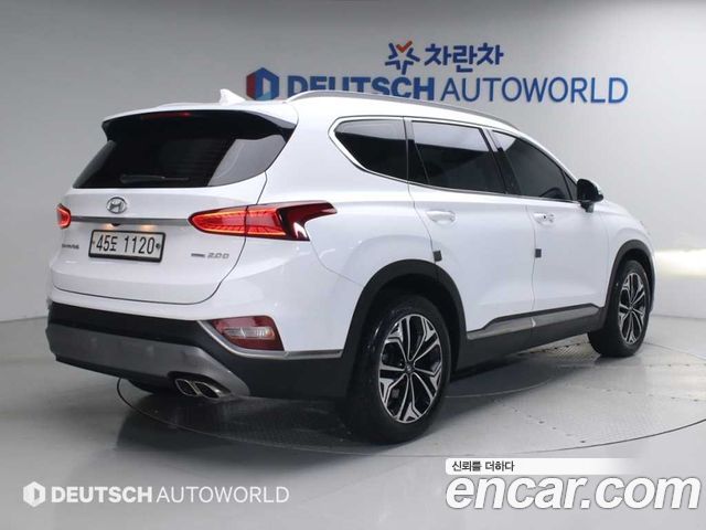 Hyundai Santafe из Кореи Encar