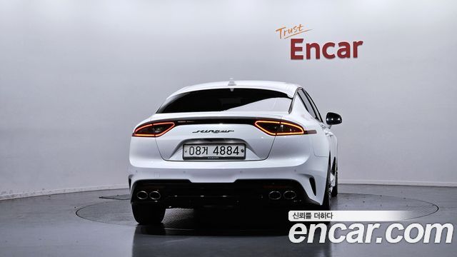 Kia Stinger из Кореи Encar