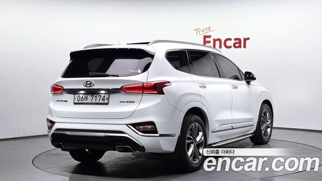 Hyundai Santafe из Кореи Encar