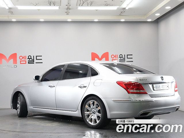 Hyundai Equus из Кореи Encar