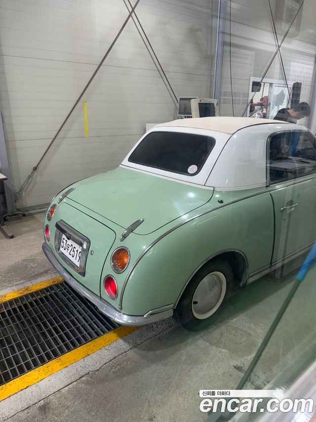 Nissan Figaro Convertible E-FK10 — пробег 102 000 км — фото 2 из 5