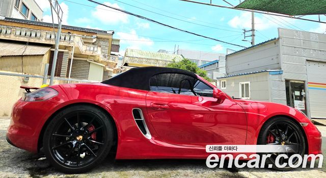 Porsche Boxster из Кореи Encar