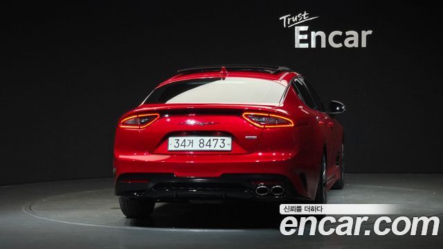 Kia Stinger из Кореи Encar
