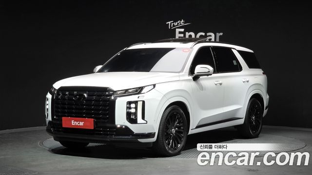 Hyundai Palisade Gasoline 3.8 4WD Calligraphy Black Edition — пробег 76 503 км — фото 1 из 5
