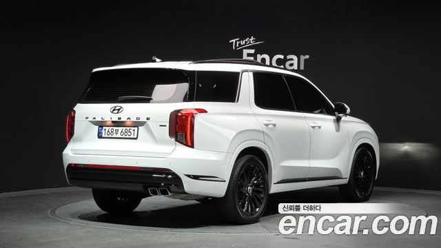 Hyundai Palisade Gasoline 3.8 4WD Calligraphy Black Edition — пробег 76 503 км — фото 2 из 5