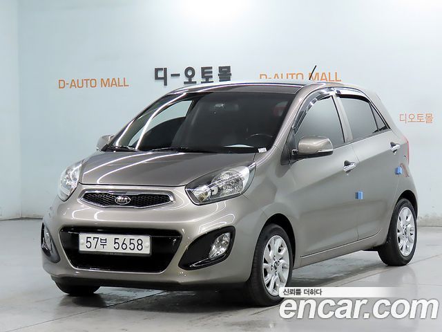 Kia morning Deluxe Trendy — пробег 99 101 км — фото 1 из 5