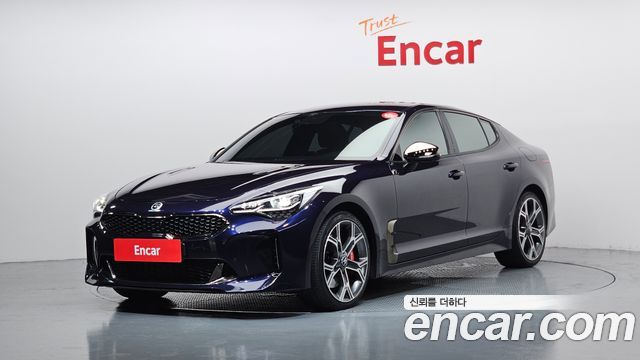 Kia Stinger из Кореи Encar