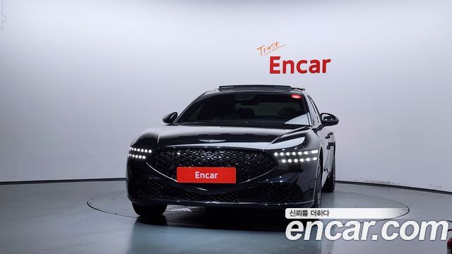 Genesis G90 Gasoline 3.5 Turbo e-S/C AWD Black — пробег 60 351 км — фото 3 из 5