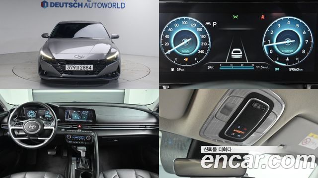 Hyundai AVANTE из Кореи Encar
