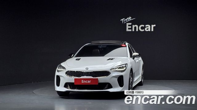Kia Stinger из Кореи Encar