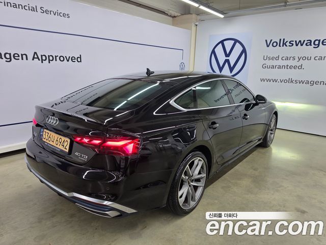 Audi A5 40 TDI Quattro Premium Sportback — пробег 51 627 км — фото 2 из 5