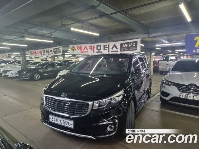 Kia Carnival из Кореи Encar