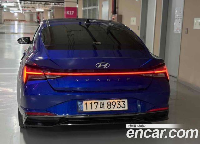 Hyundai AVANTE из Кореи Encar
