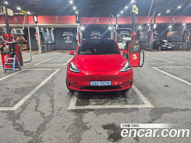 Tesla Model Y из Кореи Encar