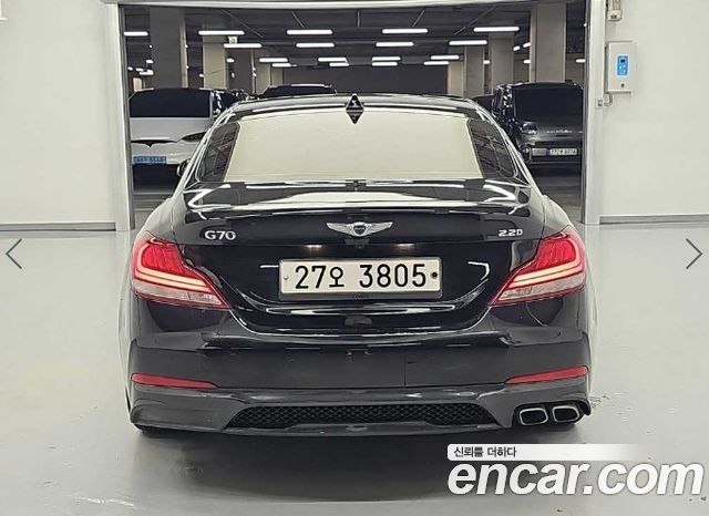 Genesis G70 из Кореи Encar