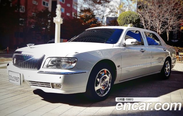Hyundai Equus из Кореи Encar