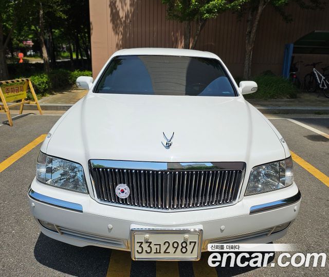 Hyundai Equus из Кореи Encar