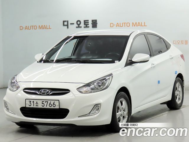 Hyundai Accent из Кореи Encar