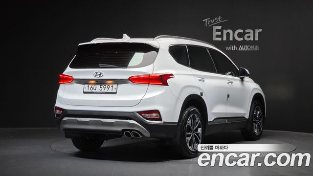 Hyundai Santafe из Кореи Encar