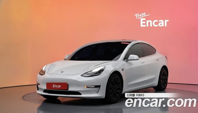 Tesla Model 3 из Кореи Encar