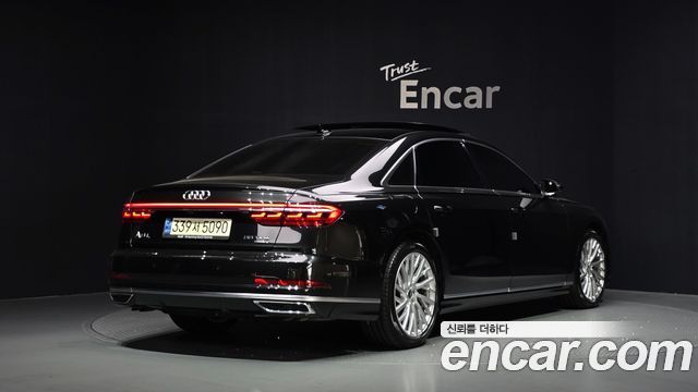 Audi A8 55 TFSI Quattro LWB — пробег 46 919 км — фото 2 из 5