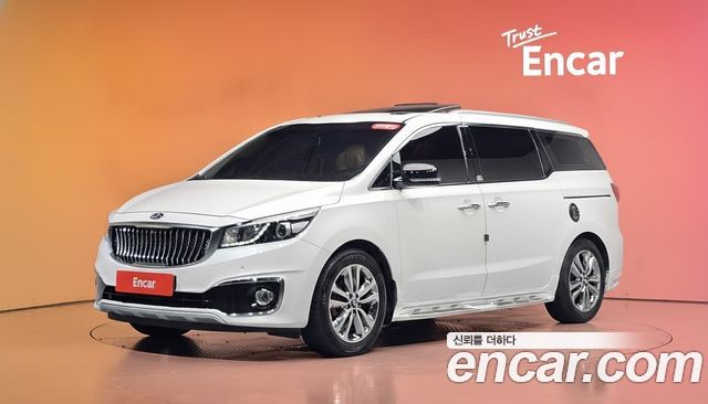 Kia Carnival из Кореи Encar