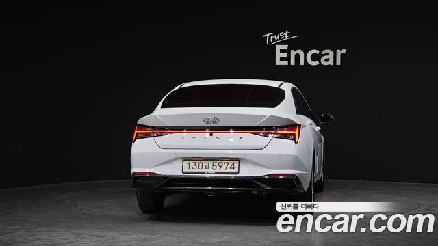Hyundai AVANTE из Кореи Encar