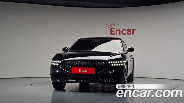 Genesis G90 Gasoline 3.5 Turbo e-S/C AWD Black — пробег 21 406 км — фото 3 из 5